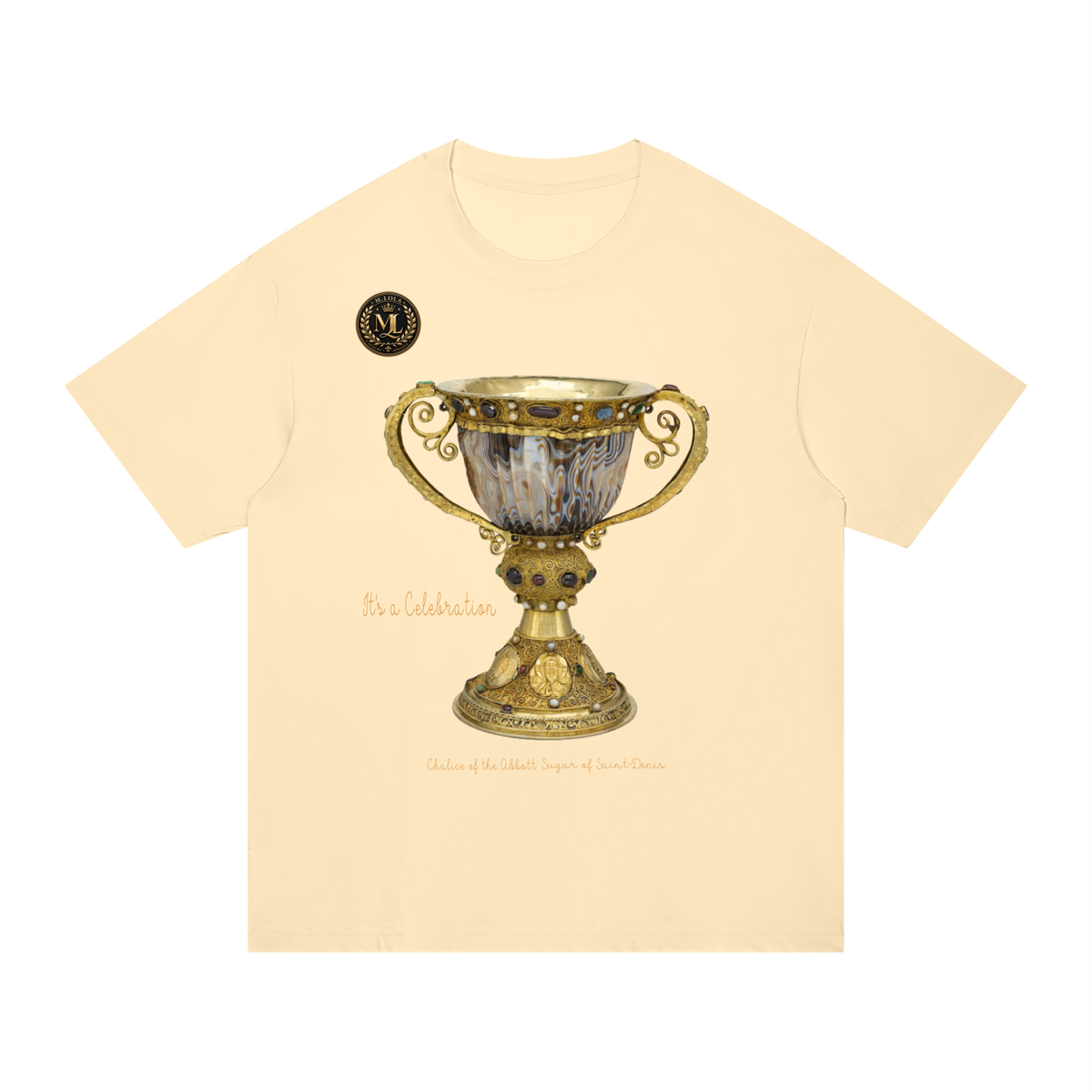 M.Lola “Celebration” Unisex Regular Fit Cotton T-Shirt