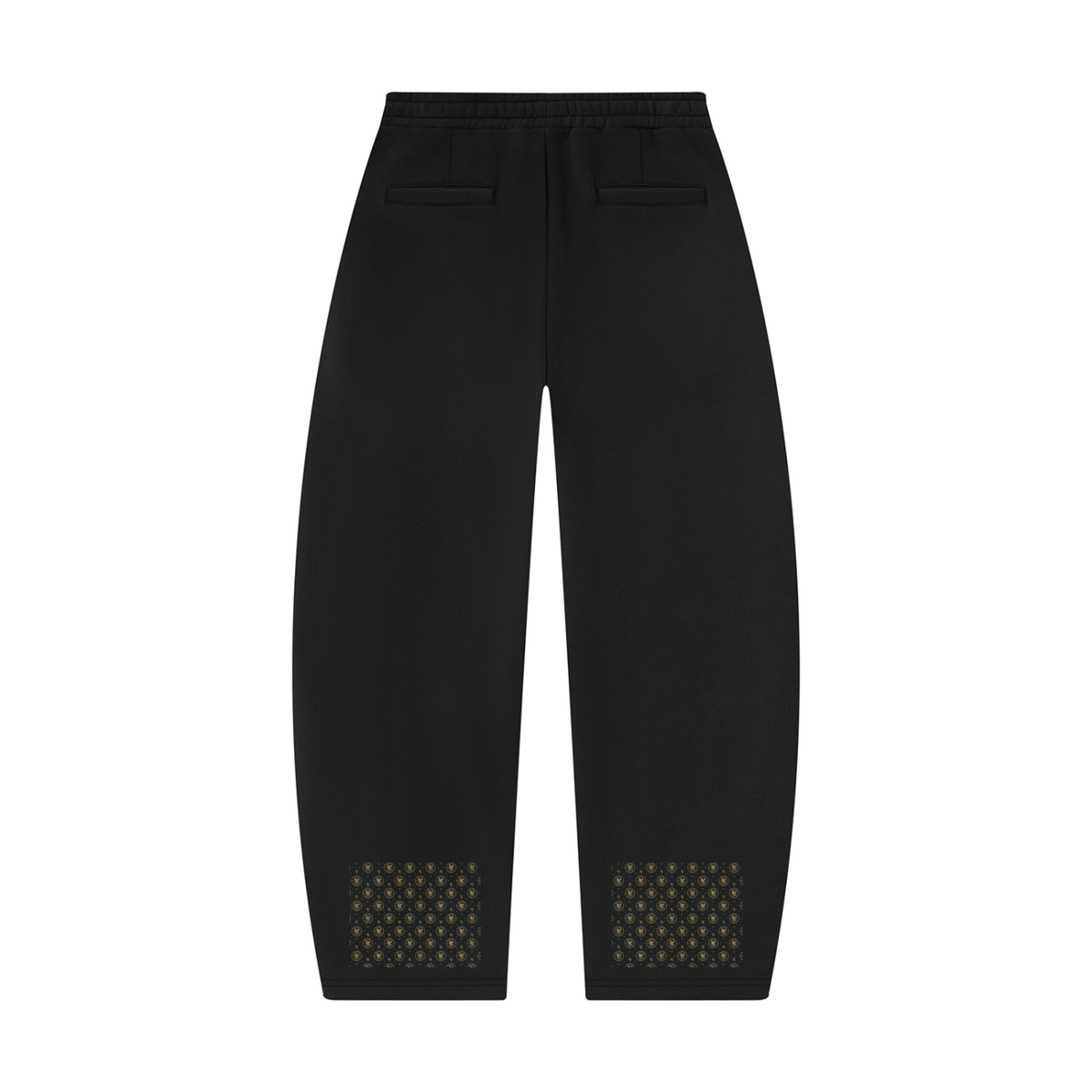 M.Lola "Cross and Crown"Unisex Barrel Leg Sweatpants