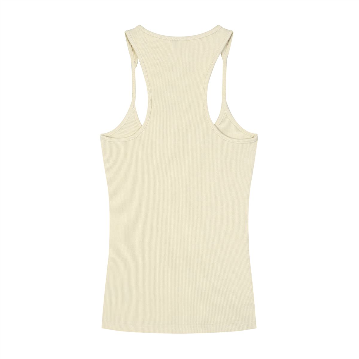 M.Lola “Playing Card” Slim Fit Ribbed Racerback Tank Top