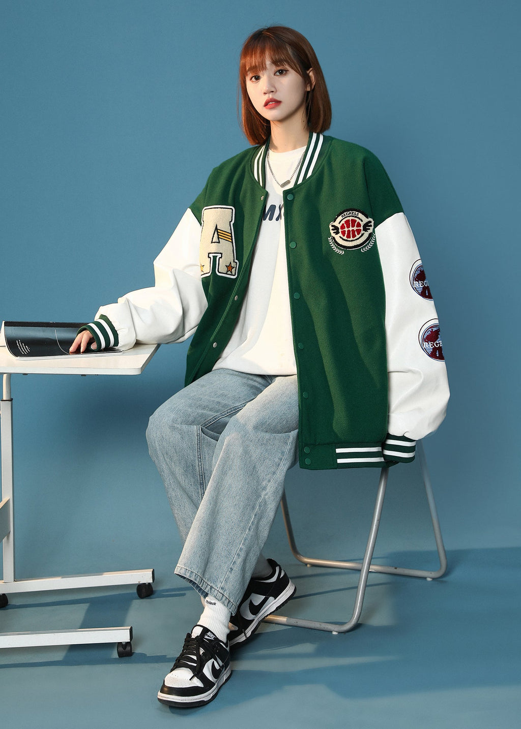 Women's Regress Varsity Jacket
