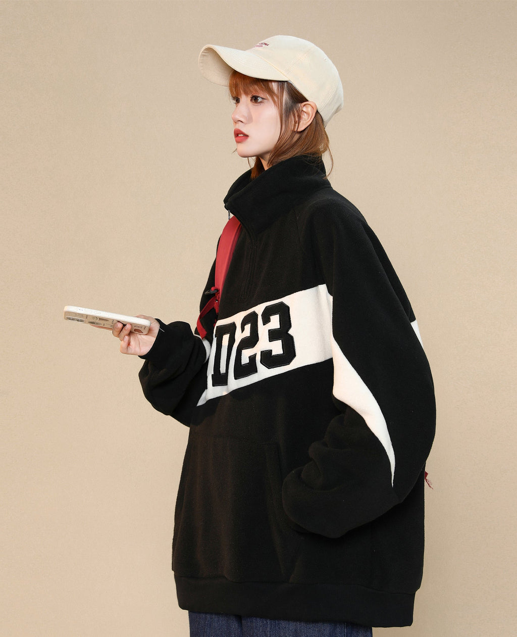 Women's RD23 Quarter Zip Up Sweatshirt