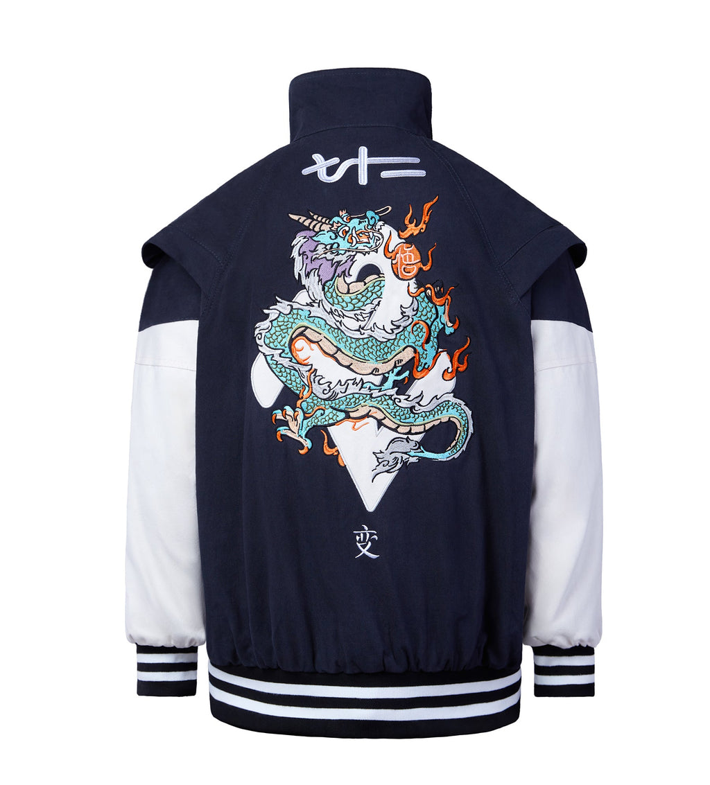 YEJ5 Resting Dragon Embroidery Jacket