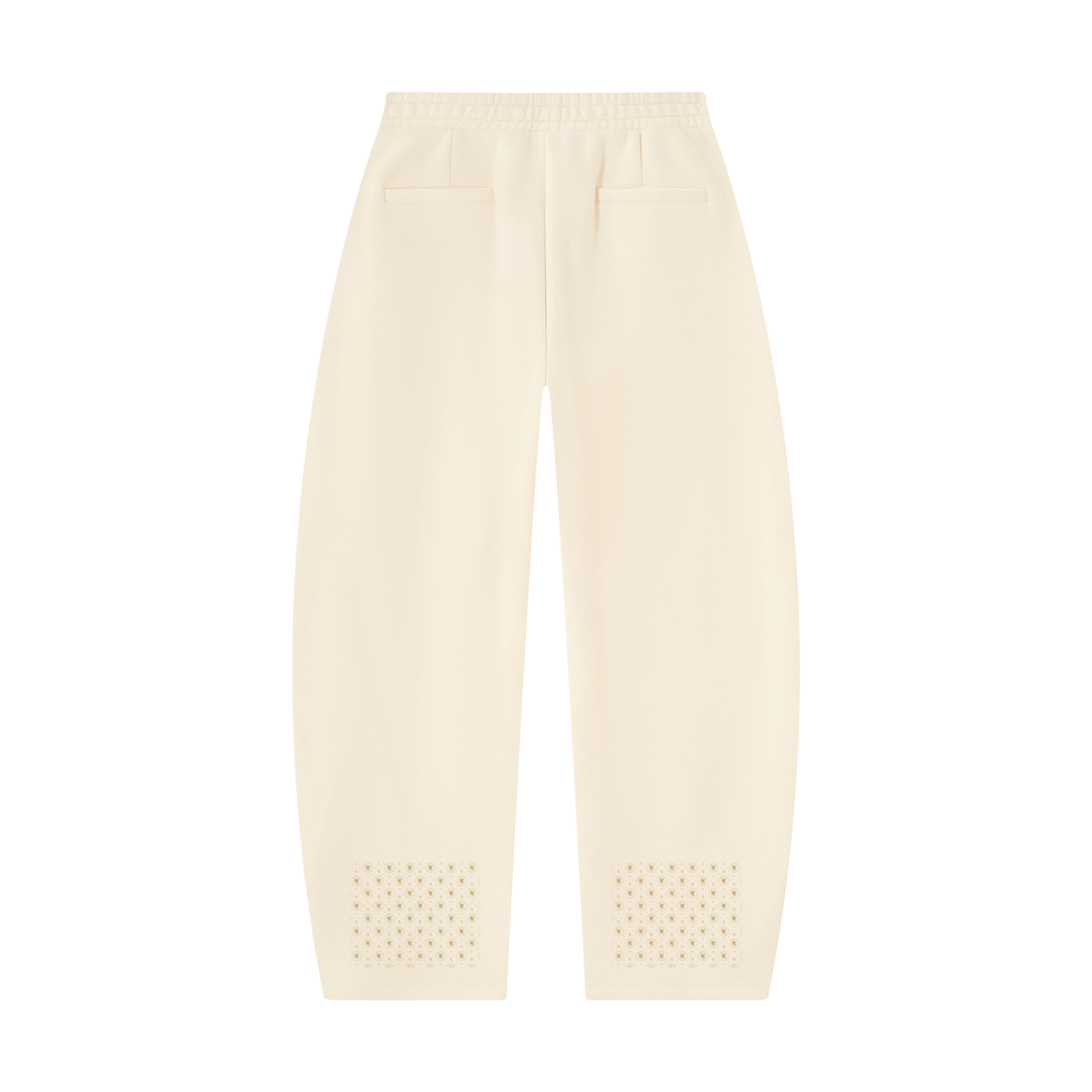 M.Lola "Cross and Crown"Unisex Barrel Leg Sweatpants