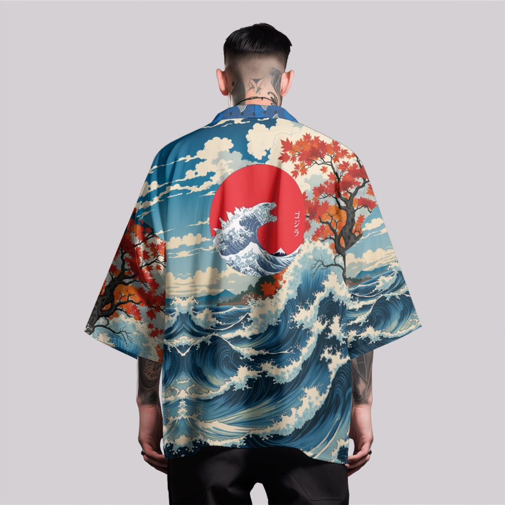K22 Blue Oceans Kimono
