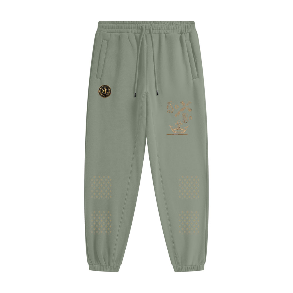 M.Lola "Cross and Crown" Unisex Heavyweight Fleece Joggers