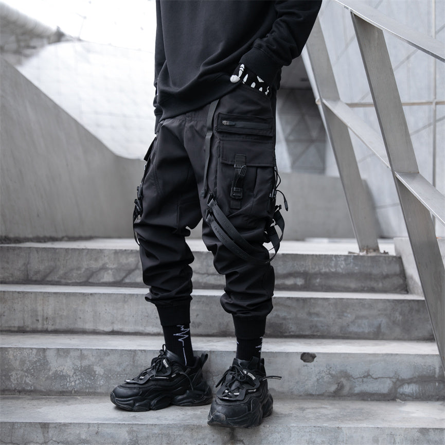 IBP171 Paratrooper Matte Black Joggers
