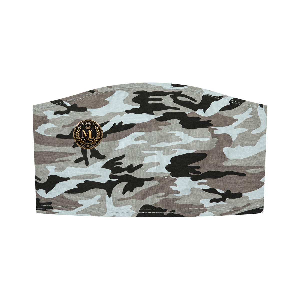 M.Lola Women’s Camo Cropped Tube Top