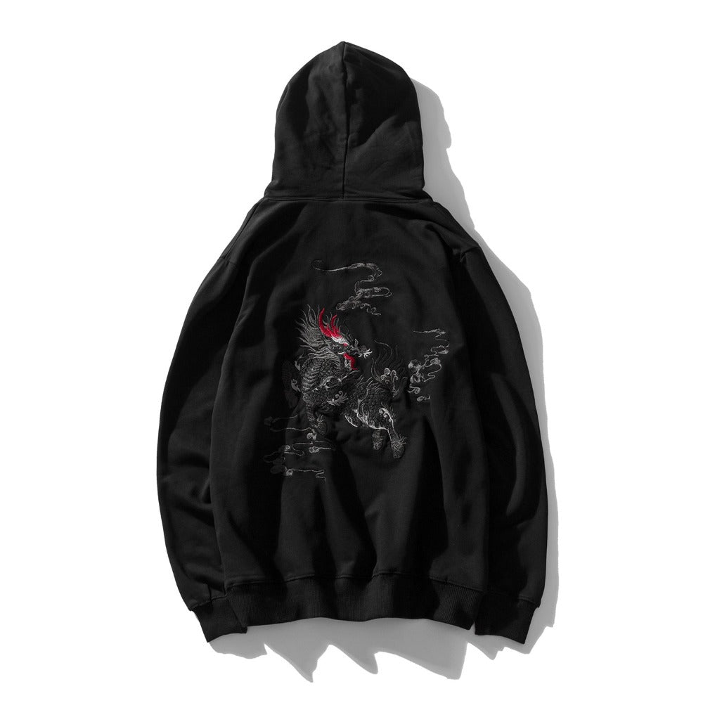 KH9102 Kirin Embroidery Hoodie