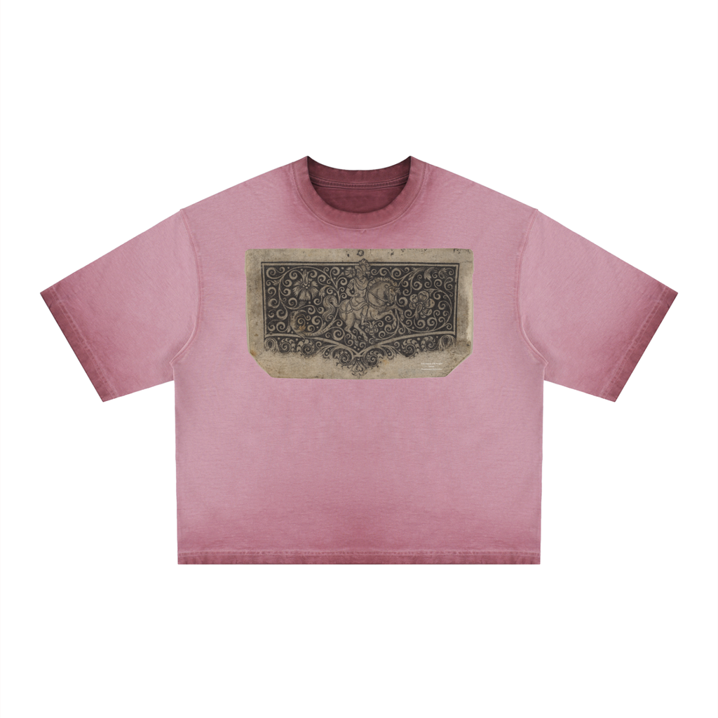 M.Lola “Knight” Unisex Reverse Dyed Boxy T-Shirt