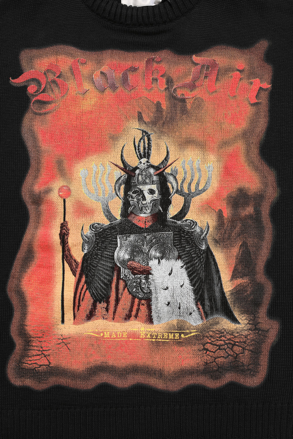 Extreme Dark Demon Knit Sweater