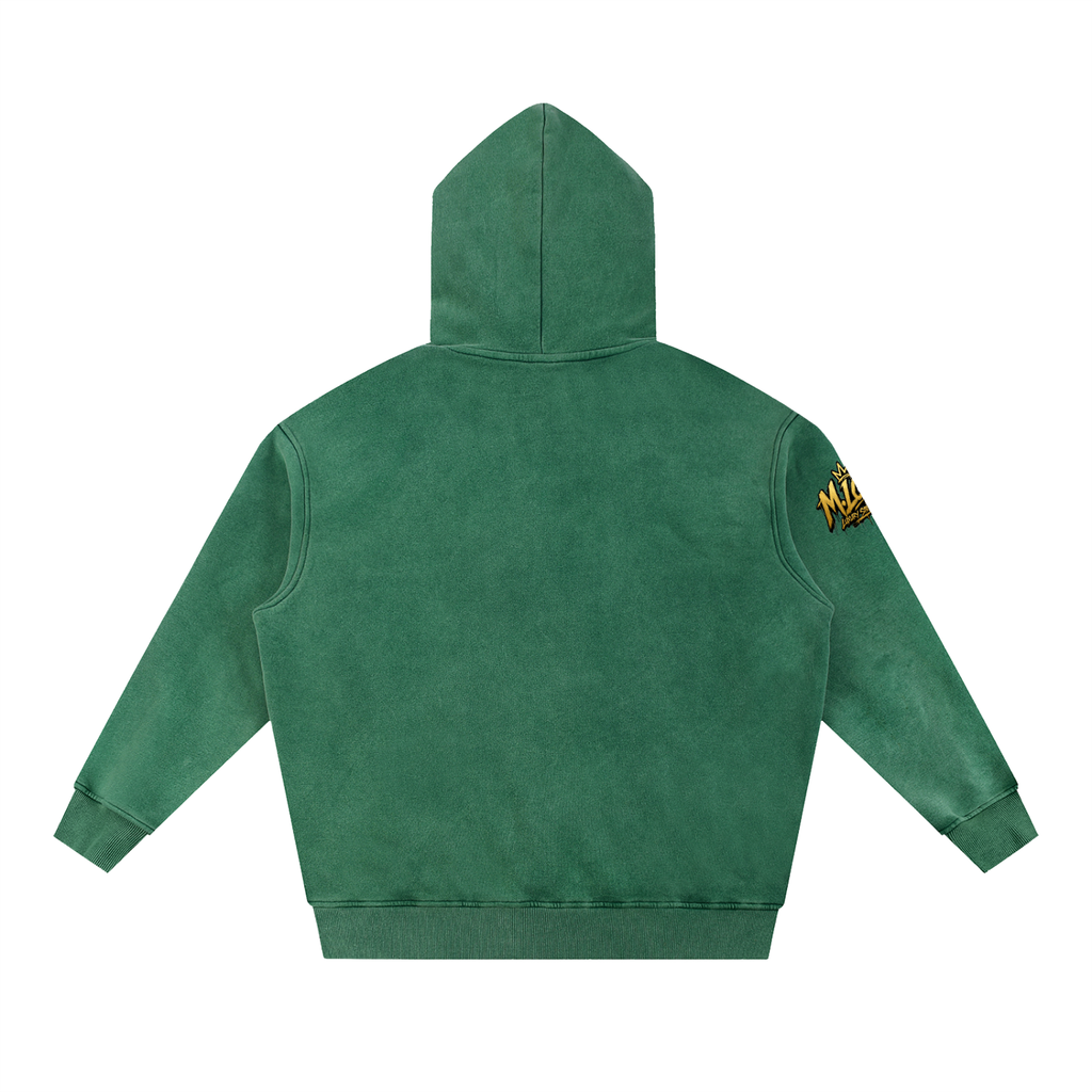 M.Lola "Heir" Snow Wash Fleece Oversize Hoodie