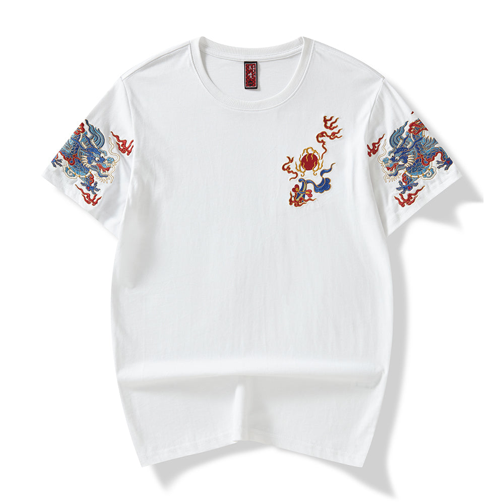 KH691 Raging Dragons Embroidery Tee