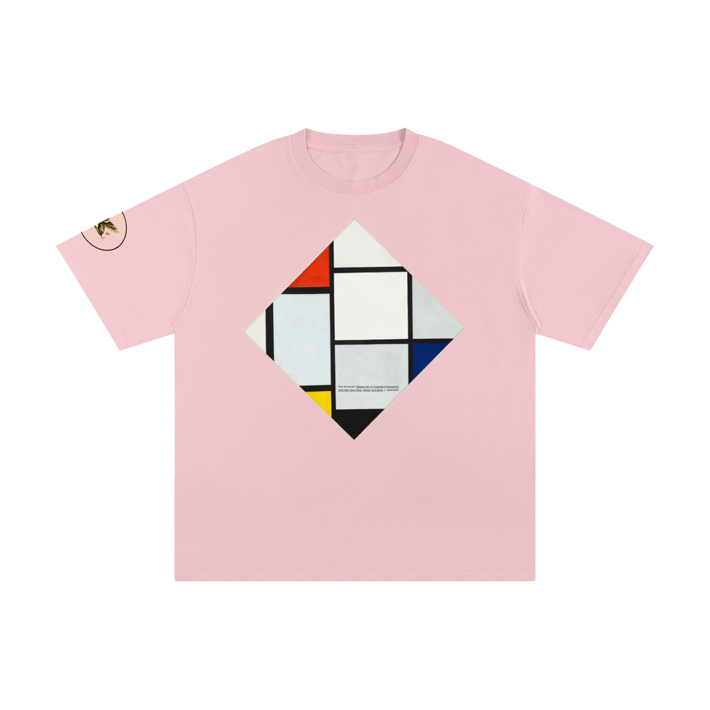 M.Lola “Mondrian” Unisex Pure Cotton T-Shirt