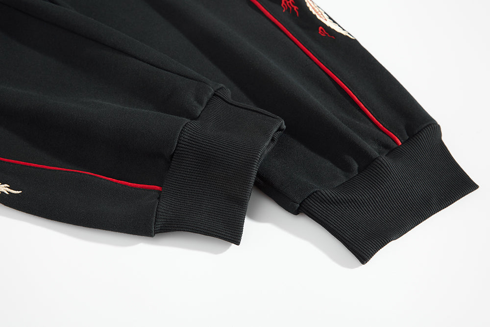 KH7061 Dragon Embroidery Joggers