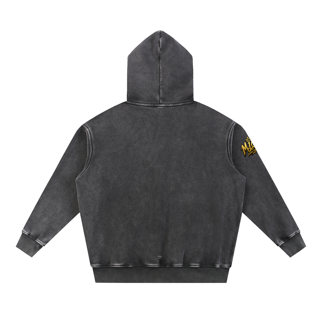 M.Lola "Heir" Snow Wash Fleece Oversize Hoodie