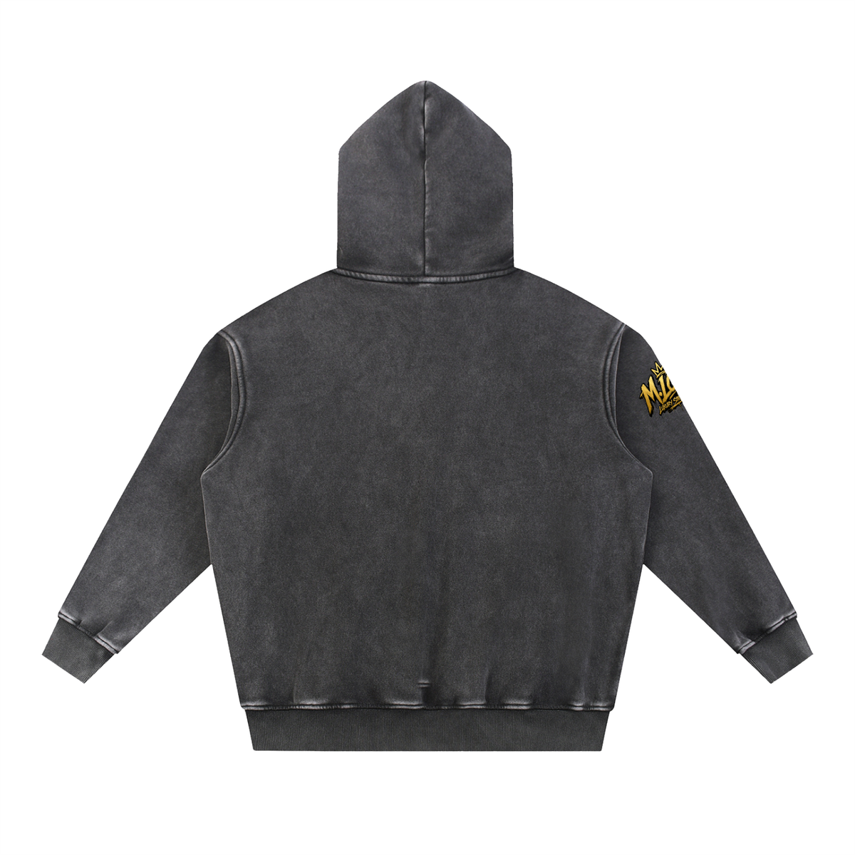 M.Lola "Heir" Snow Wash Fleece Oversize Hoodie
