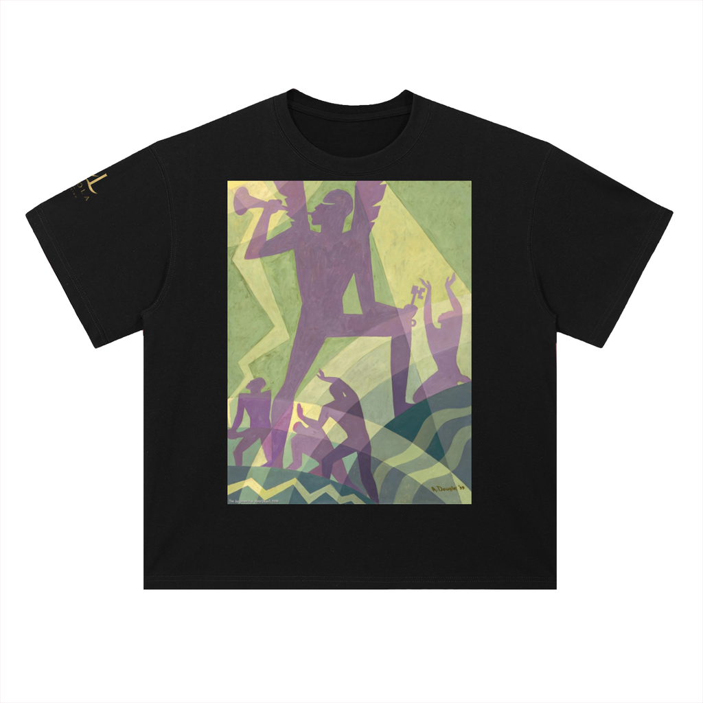 M.Lola “Judgement Day” Heavyweight Drop Shoulder Cotton T-Shirt
