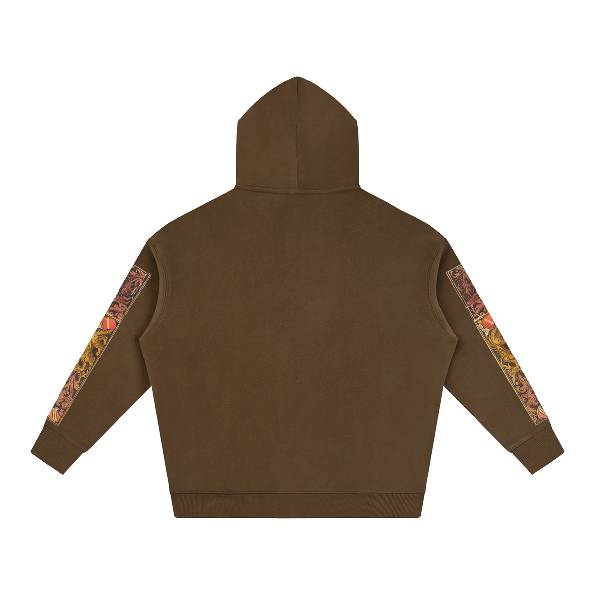 M.Lola “Dragon & Knight” Oversize Fleeced Hoodie