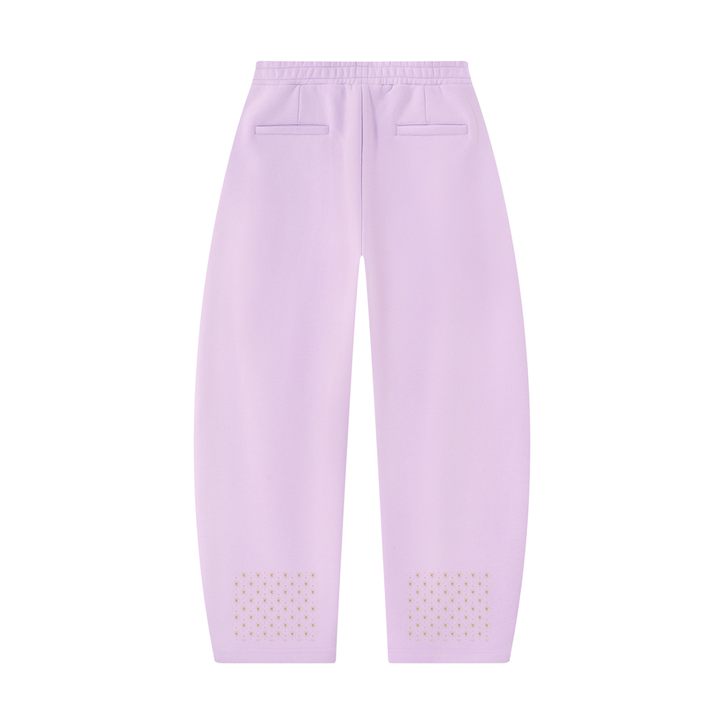 M.Lola "Cross and Crown"Unisex Barrel Leg Sweatpants