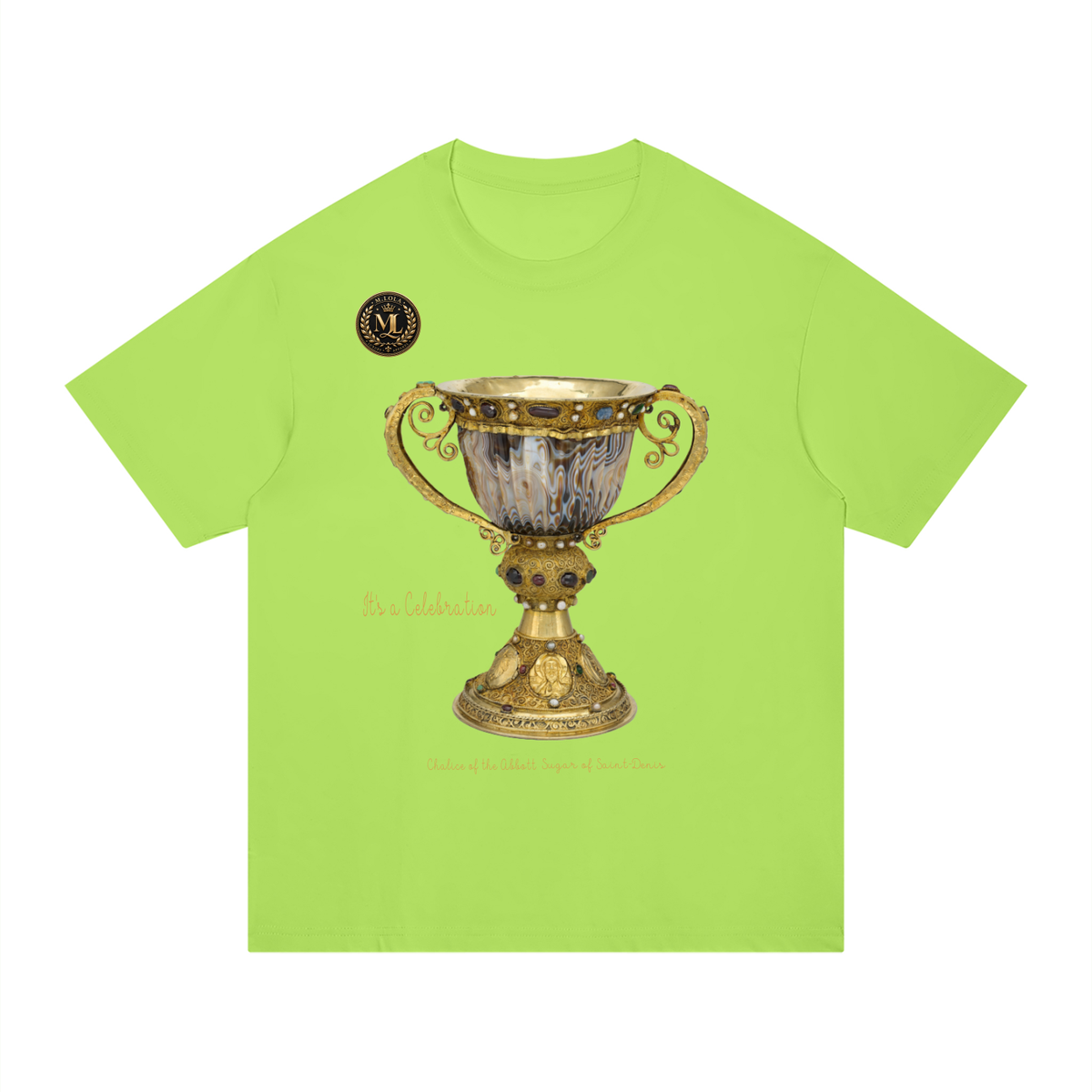 M.Lola “Celebration” Unisex Regular Fit Cotton T-Shirt