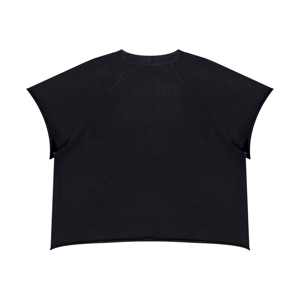 M.Lola “Walkman” Unisex Vintage Wash Raw Edge Boxy T-Shirt