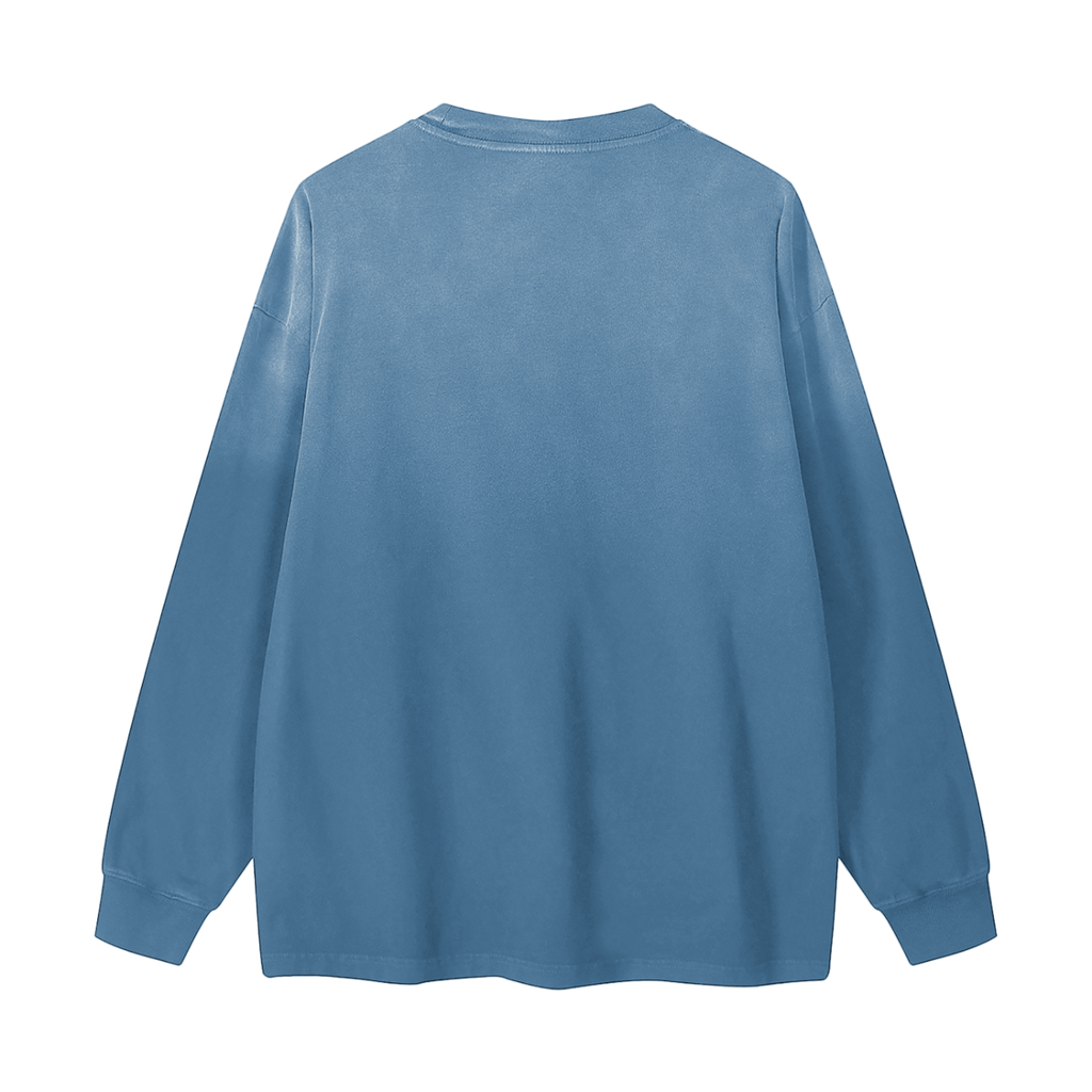 M.Lola “Knight” Gradient Washed Long Sleeve T-Shirt