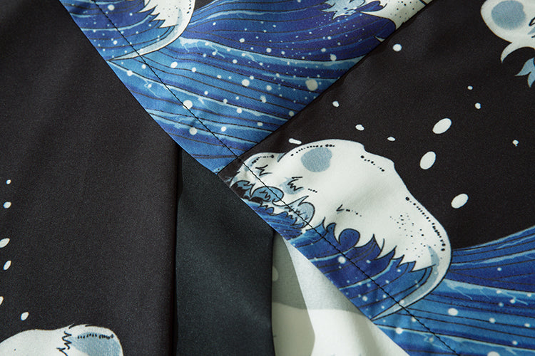 YC6327 Jumping Fish Kimono