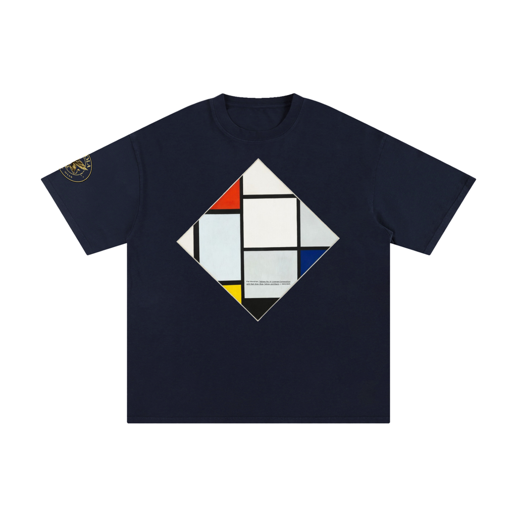 M.Lola “Mondrian” Unisex Pure Cotton T-Shirt