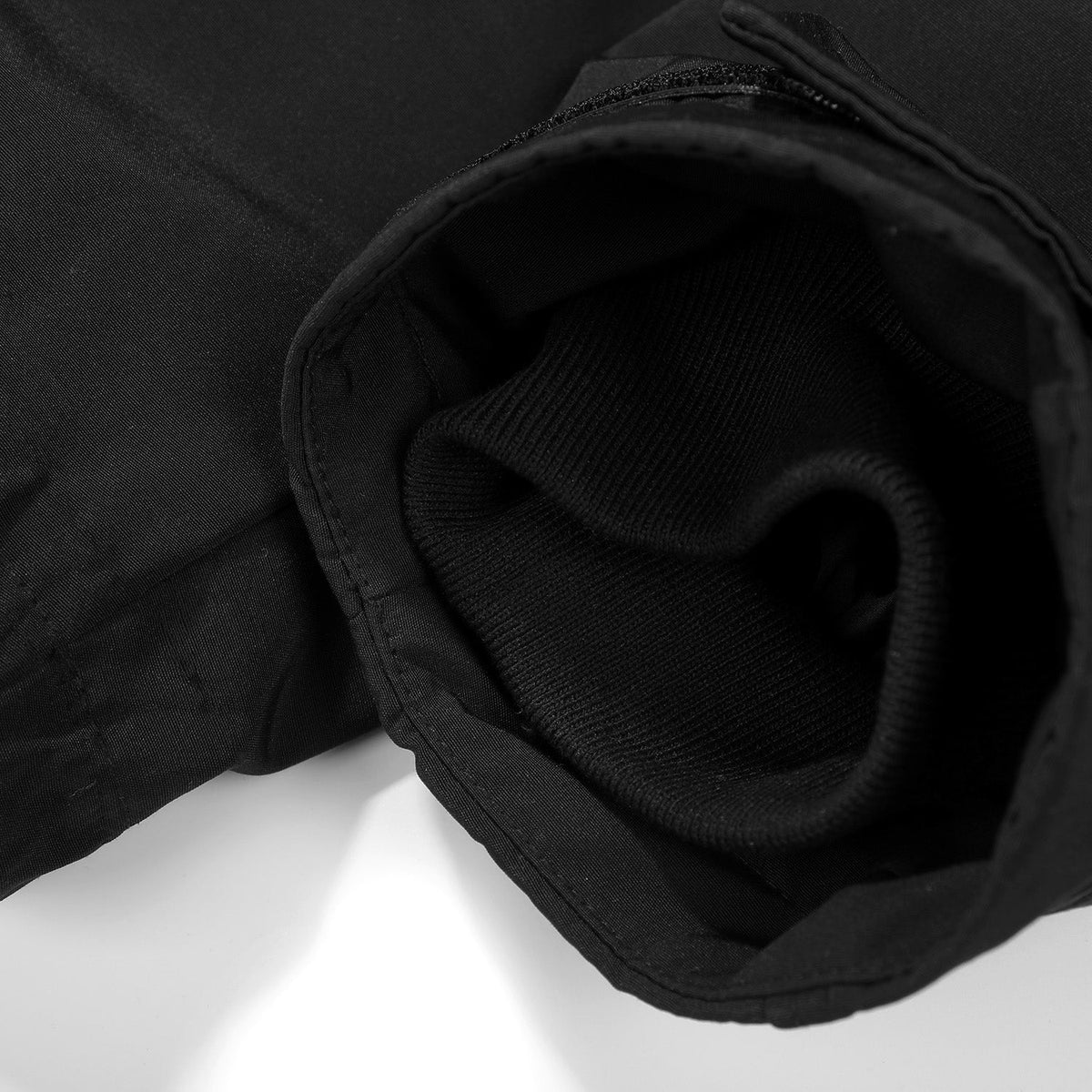 HiJ36 Black Urban Trench Coat
