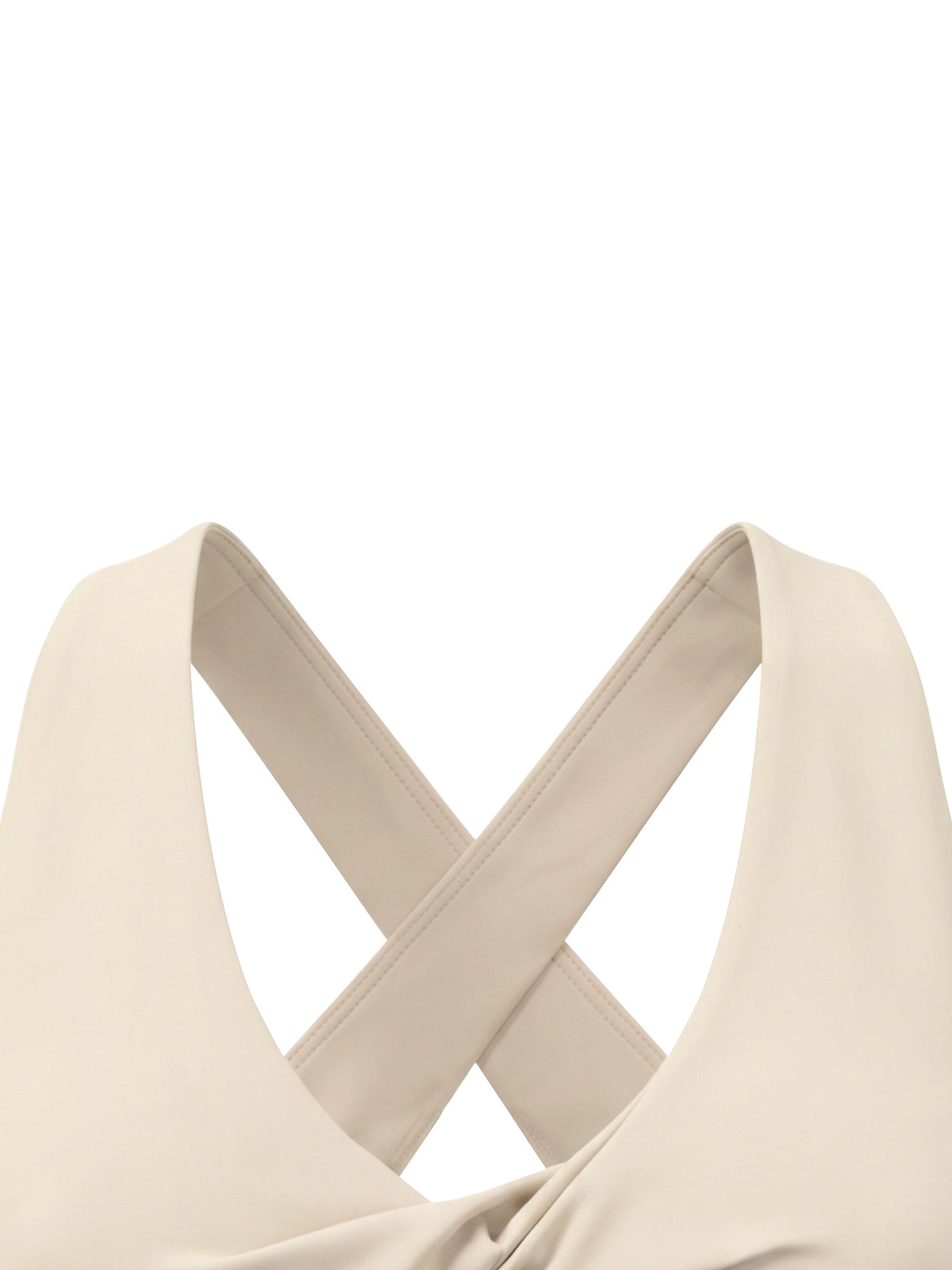Loki & Ivy Women's Twist Front V-Neck Sports Bra