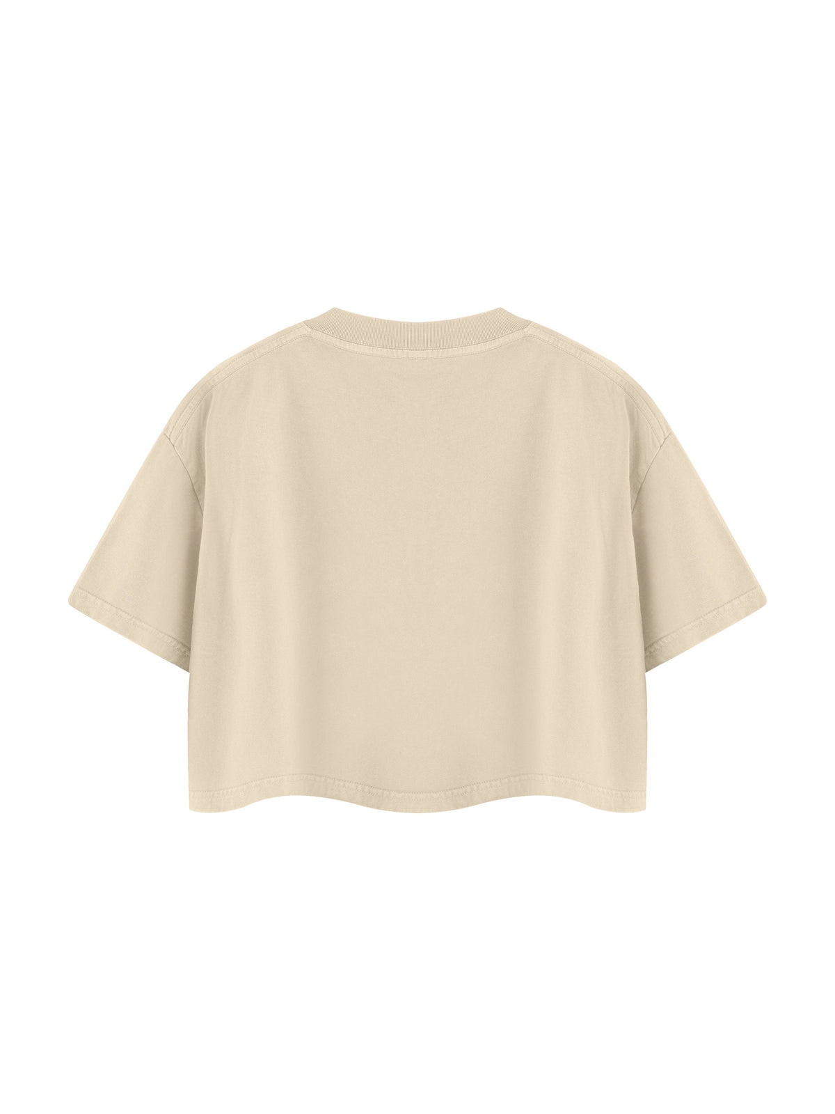 Loki & Ivy Women's Mineral Wash Cotton Crop T-Shirt