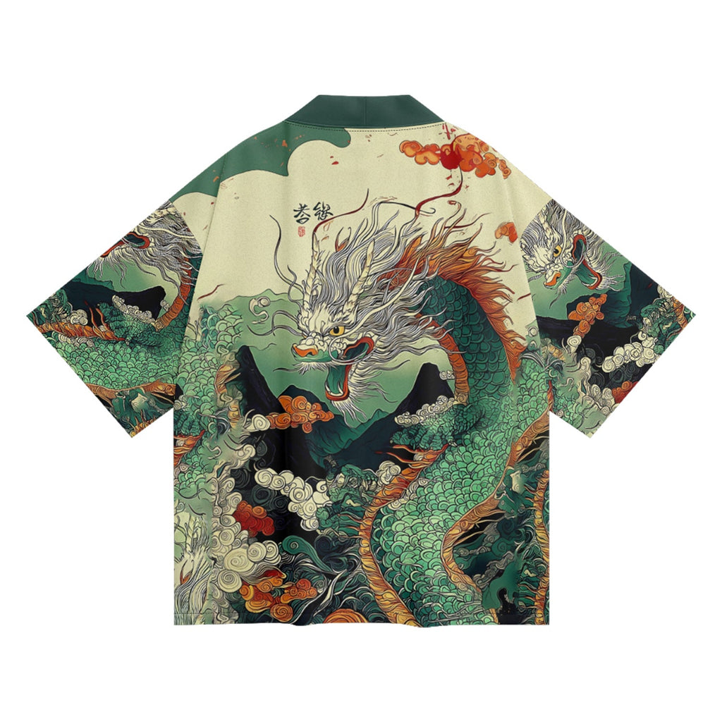 K32 Green Dragon Kimono