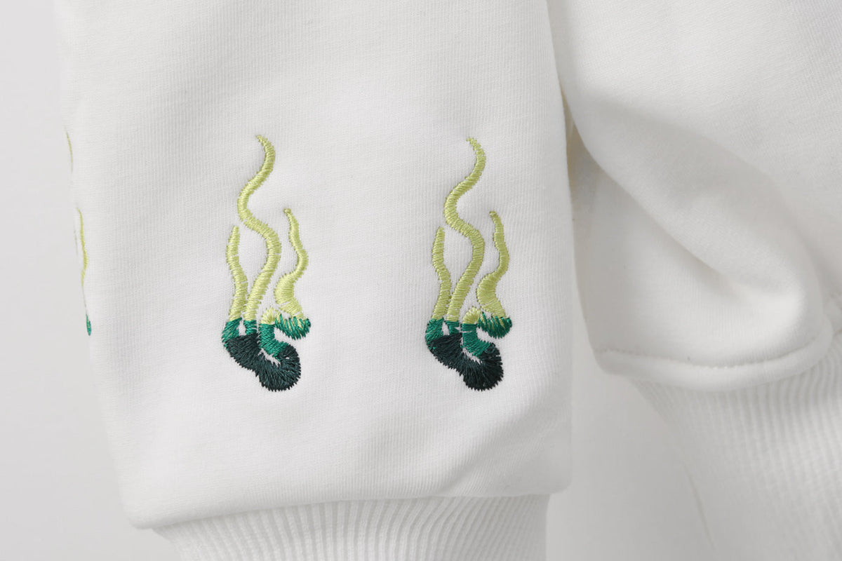KH9007 Emerald Kirin Embroidery Hoodie