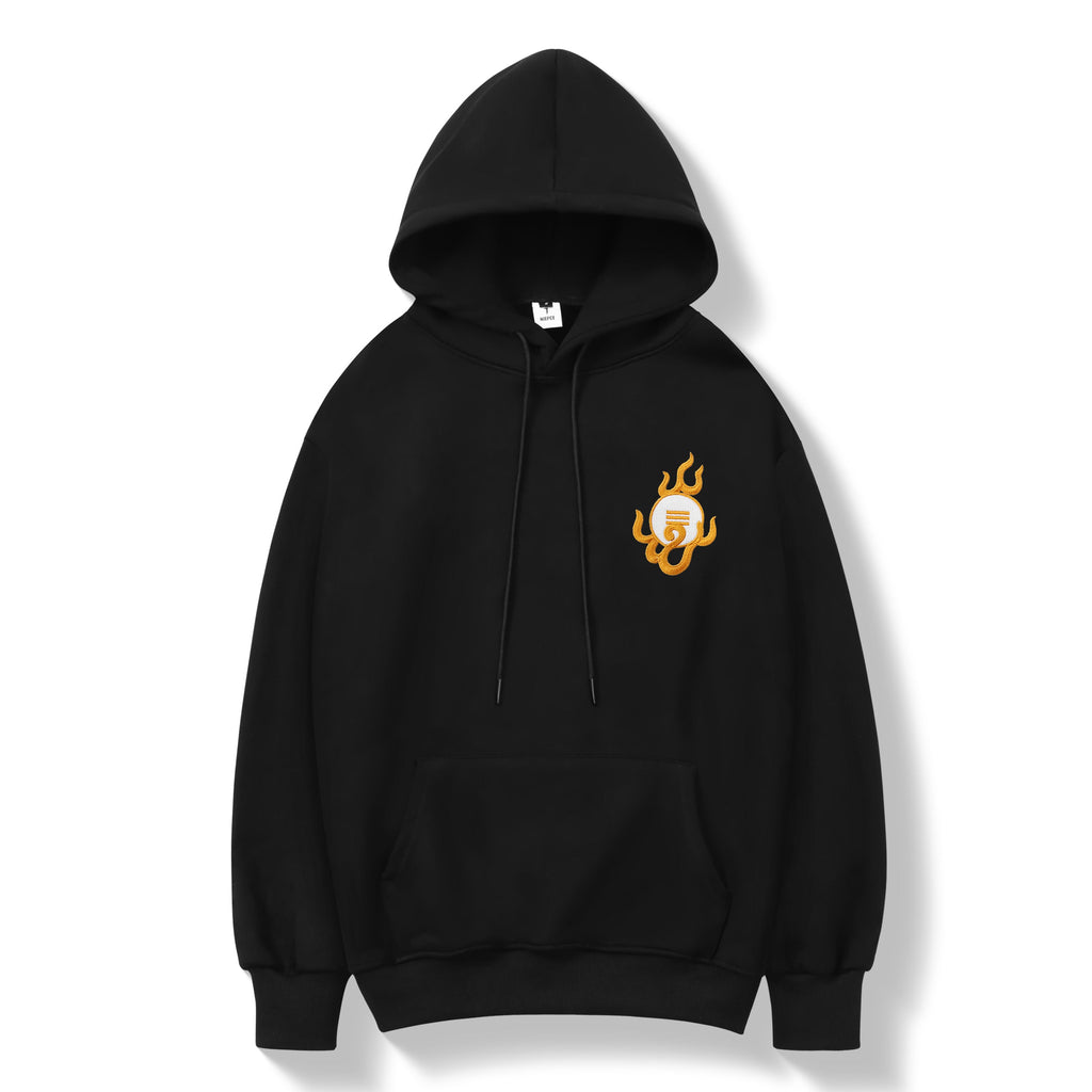 KH9017 Rich Tiger Embroidery Hoodie
