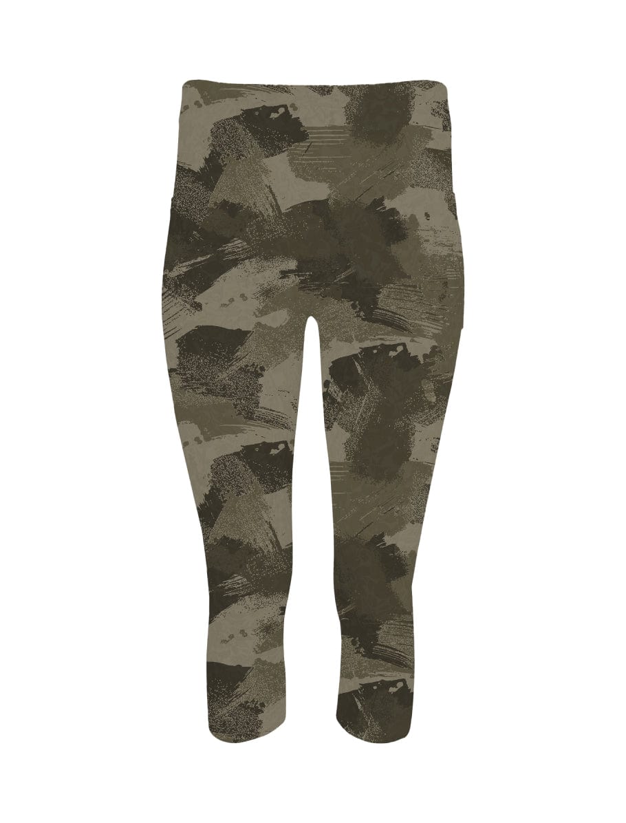 Mae Organic Cotton High Waisted Capri Legging