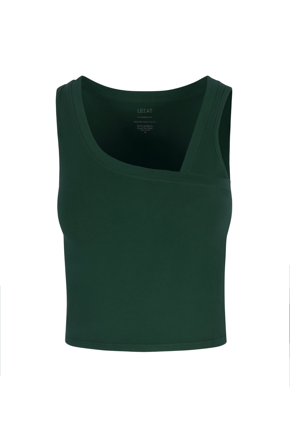 Eden Asymmetrical Organic Cotton Tank