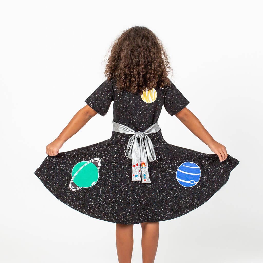 Solar System Busy Dress