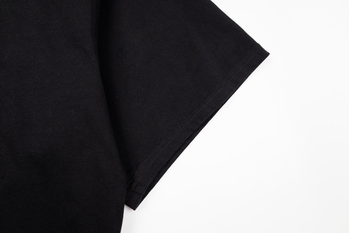 Balenciaga Wave Light-Reflecting Embroidered T-Shirt
