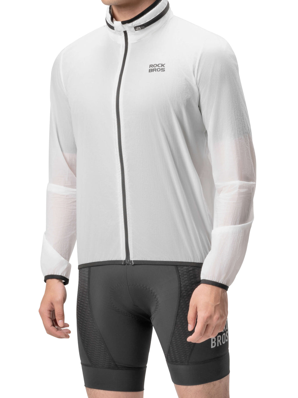 Unisex Solar-Powered Glow Cycling Jacket