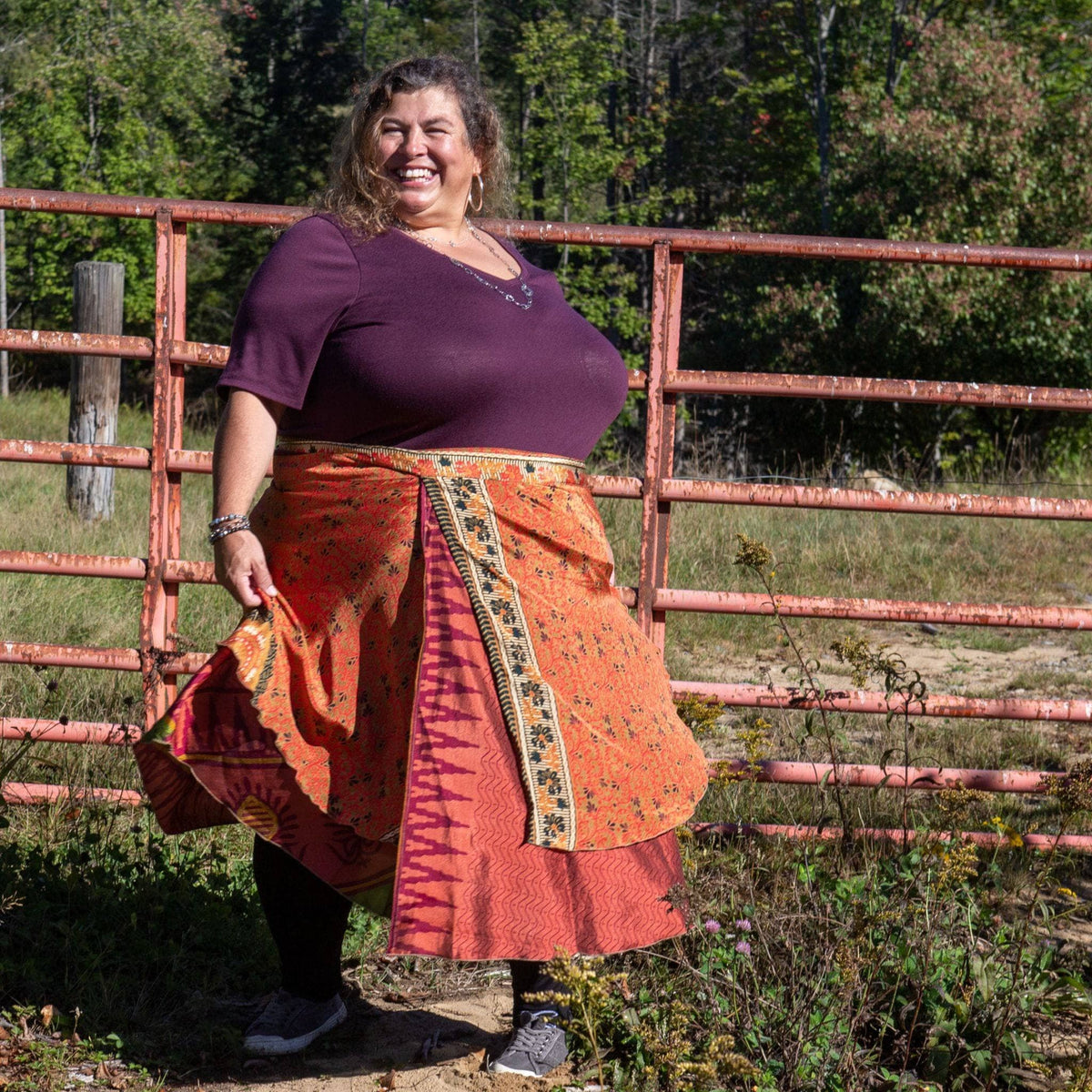 The Original Sari Wrap Skirt