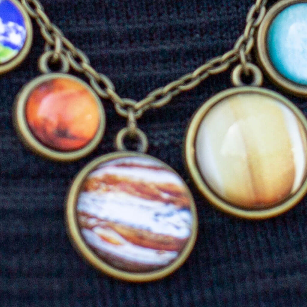 Solar System Necklace