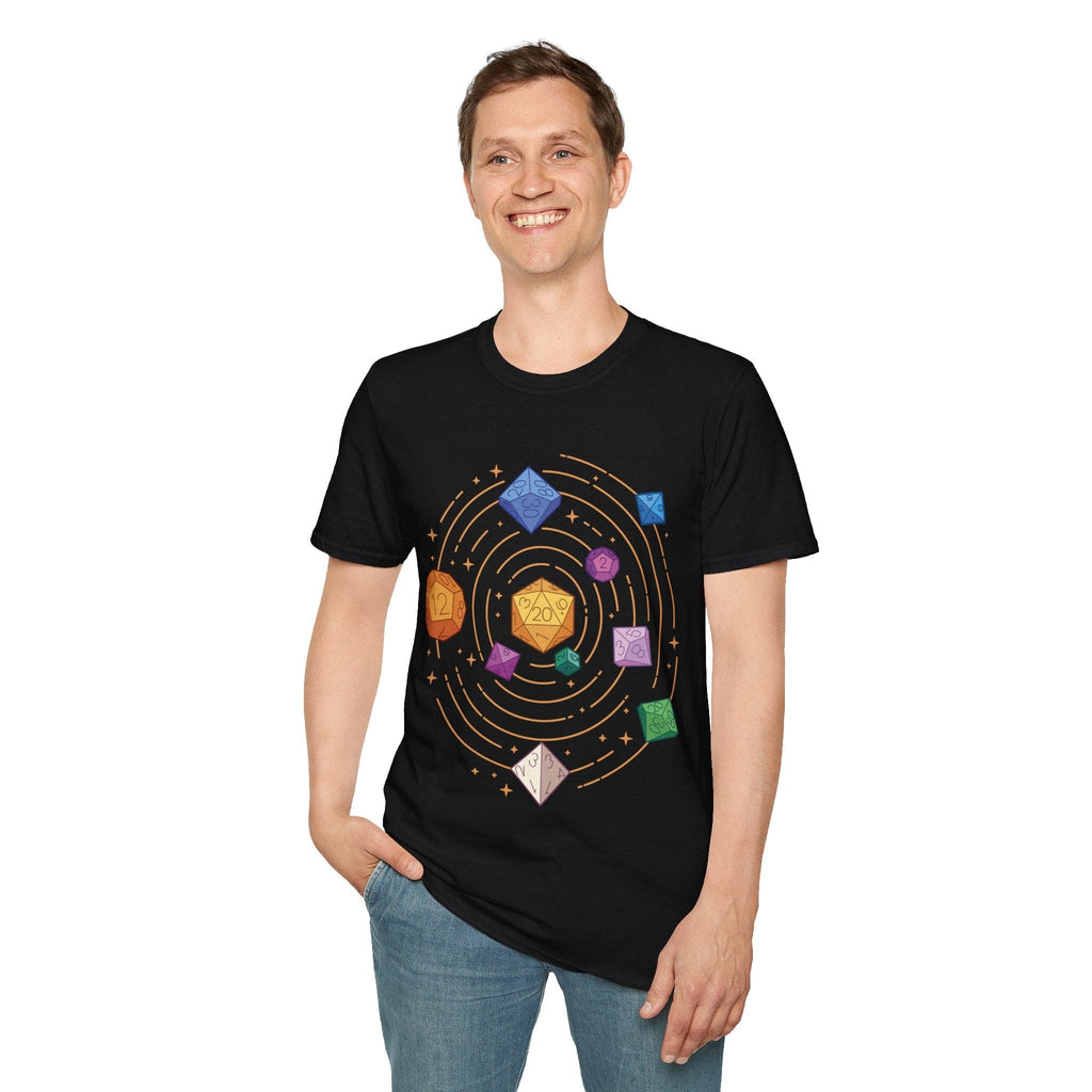 Space Dice Solar System T-shirt