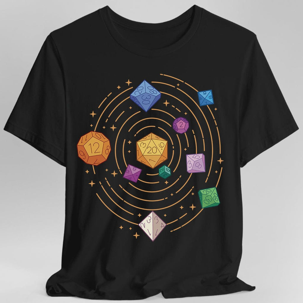 Space Dice Solar System T-shirt