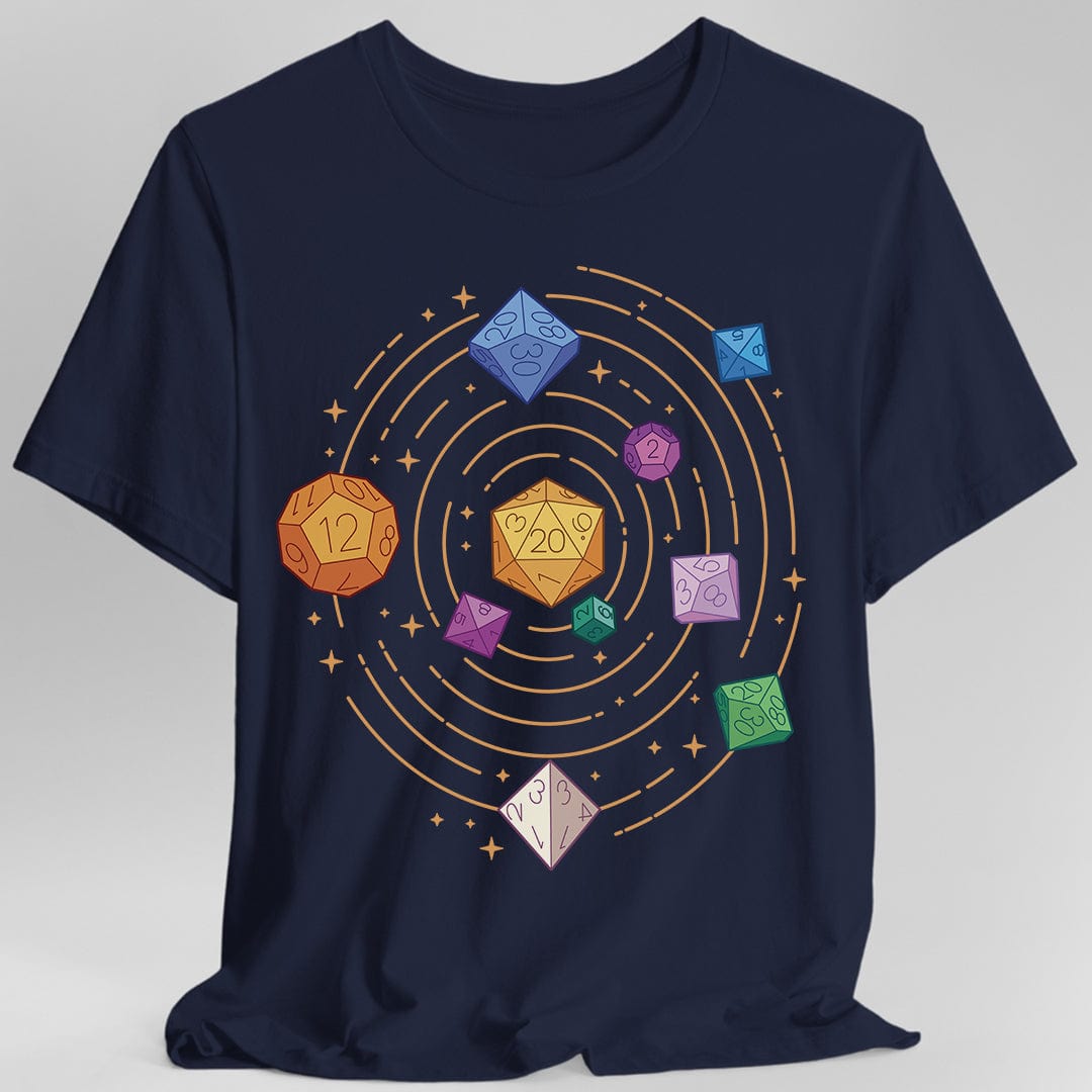 Space Dice Solar System T-shirt