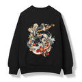 SW9008 YinYang Koi Embroidery Sweater