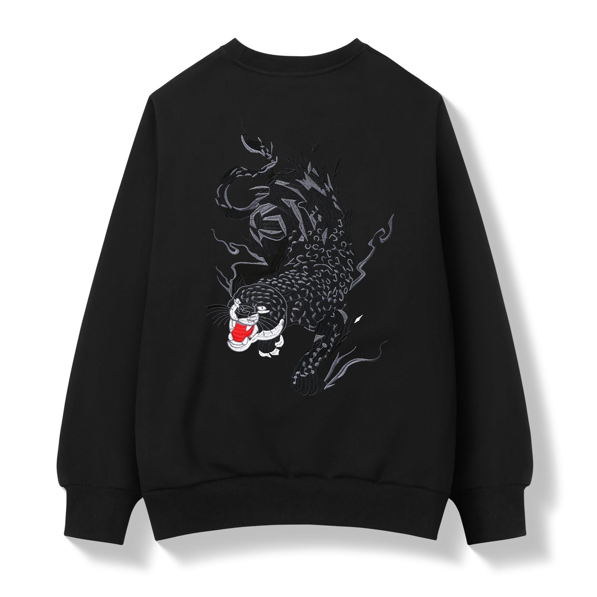 SW9202 Raging Panther Embroidery Sweater