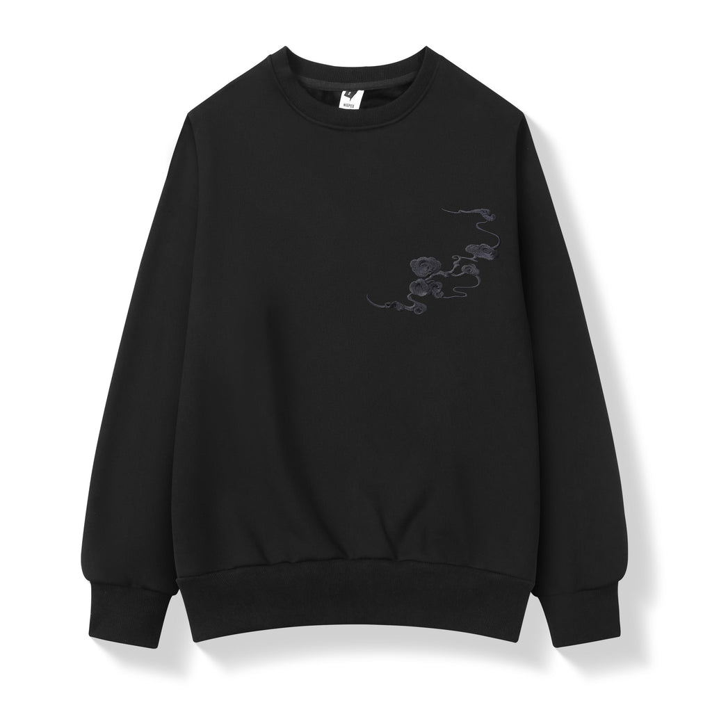 SW9202 Raging Panther Embroidery Sweater