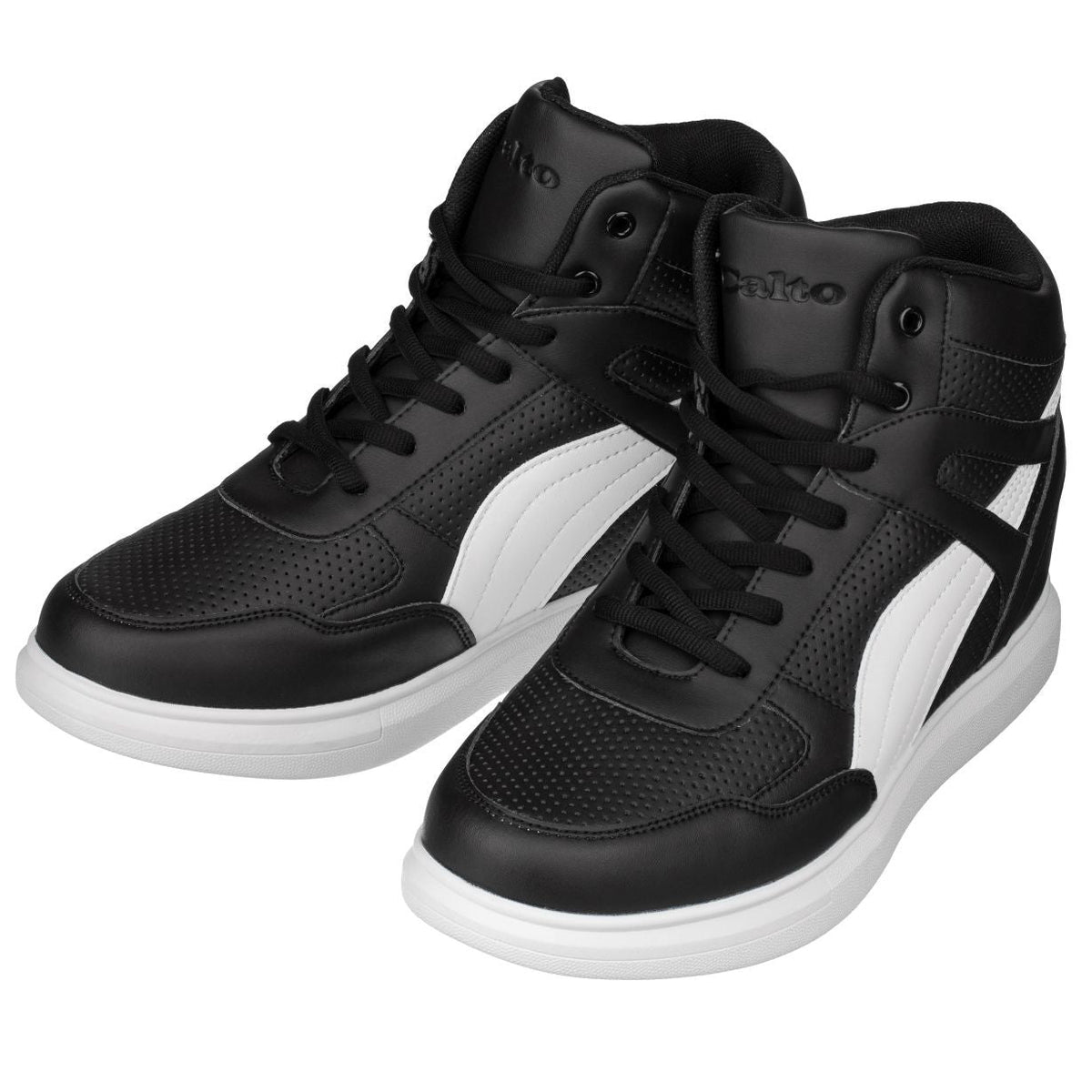 CALTO High-Top Sneaker Elevator Shoes - 3.8 Inches - H71901